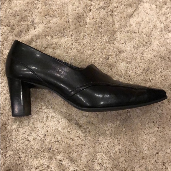 Paul Green Munchen Black Leather Shootie Heels - Picture 7 of 8